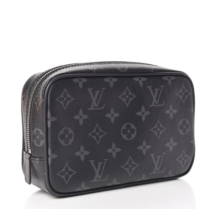 Louis Vuitton Monogram Eclipse Toilet Pouch PM 3 of 10
