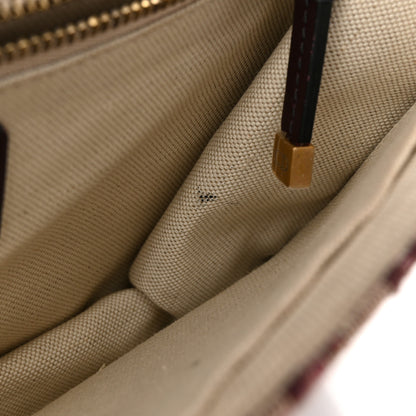 Christian Dior Oblique Dioraddict Flap Bag Burgundy 11 of 15