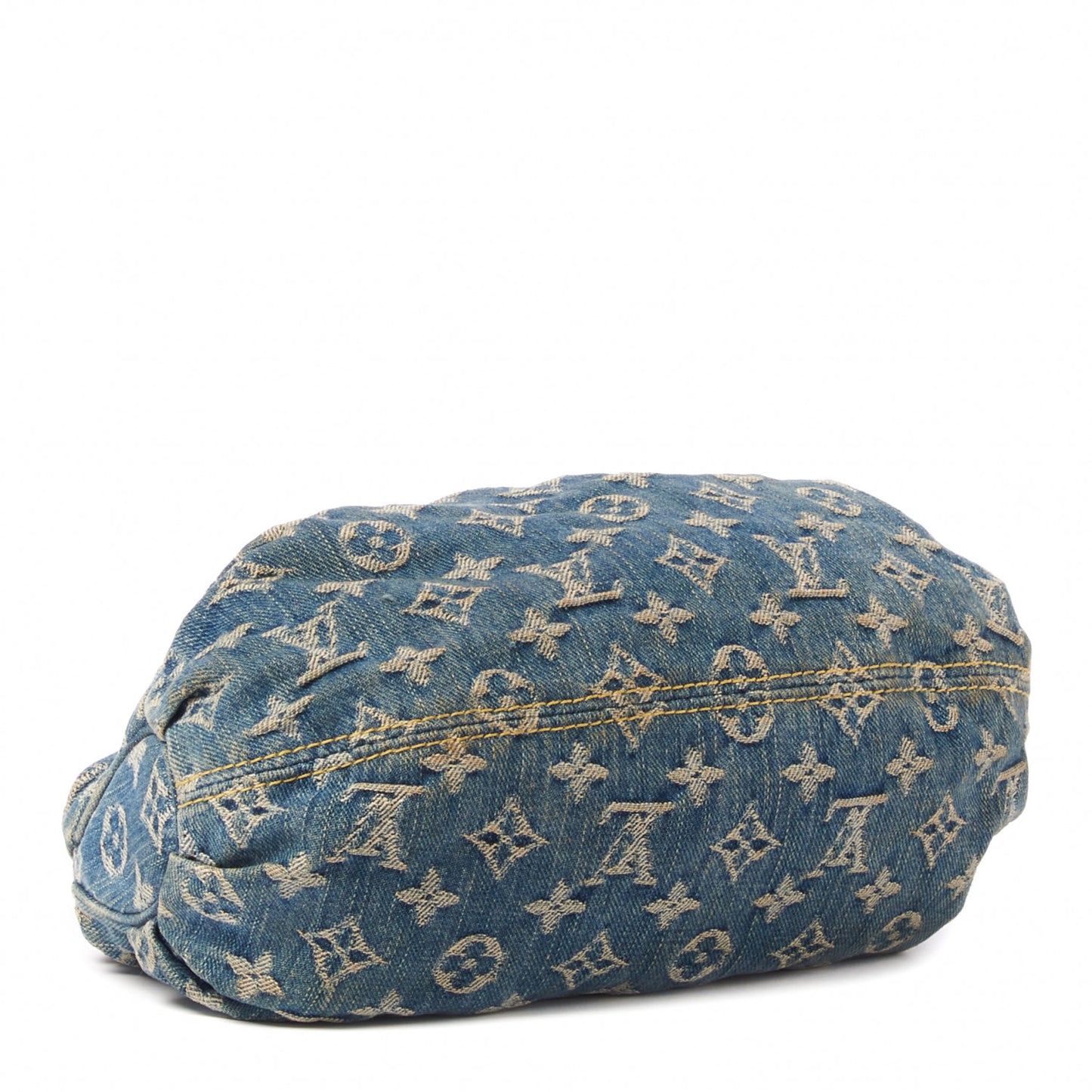 Monogram Denim Pleaty Blue