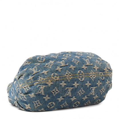 Louis Vuitton Monogram Denim Pleaty Blue 4 of 8