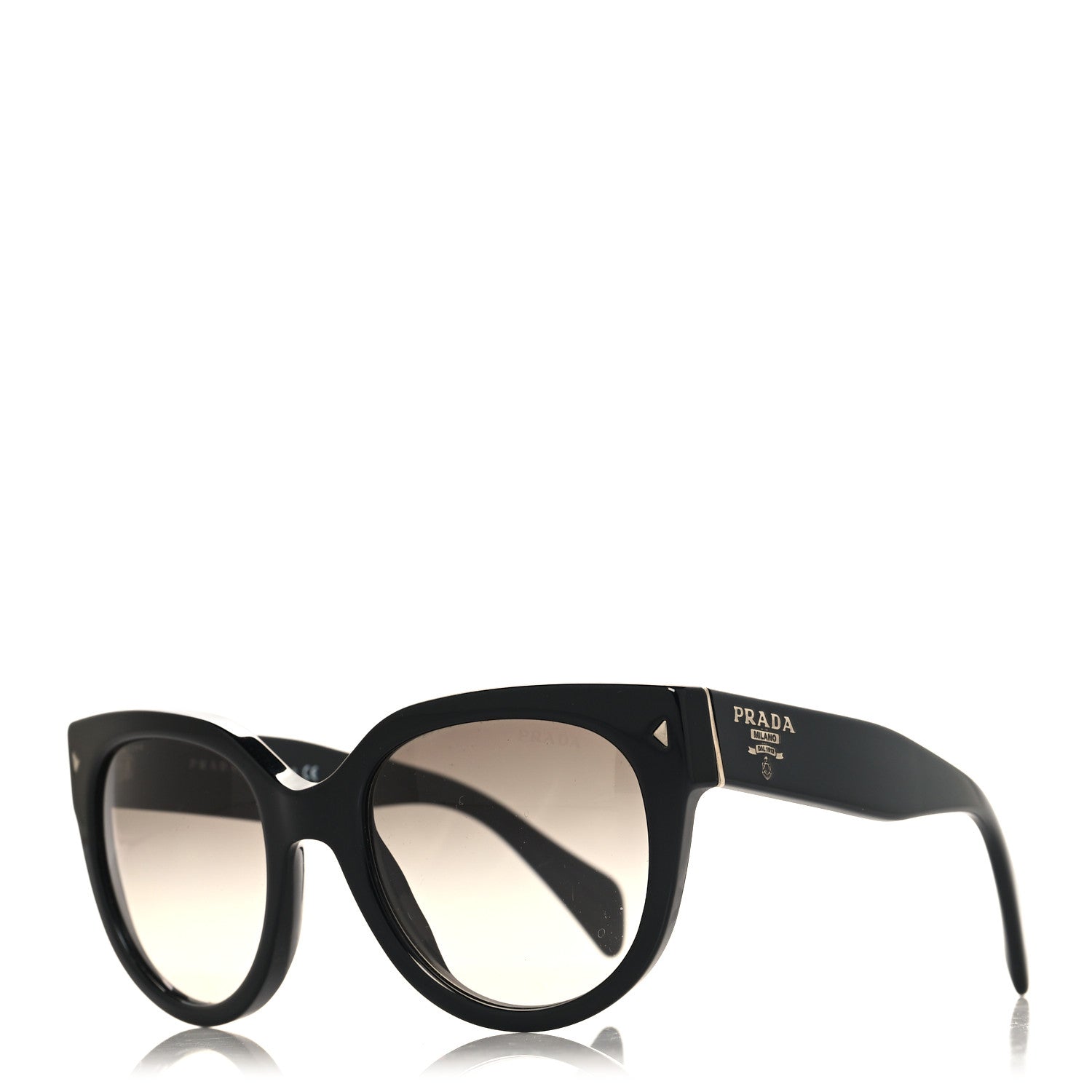 Prada Sunglasses SPR 17O Black 1 of 7