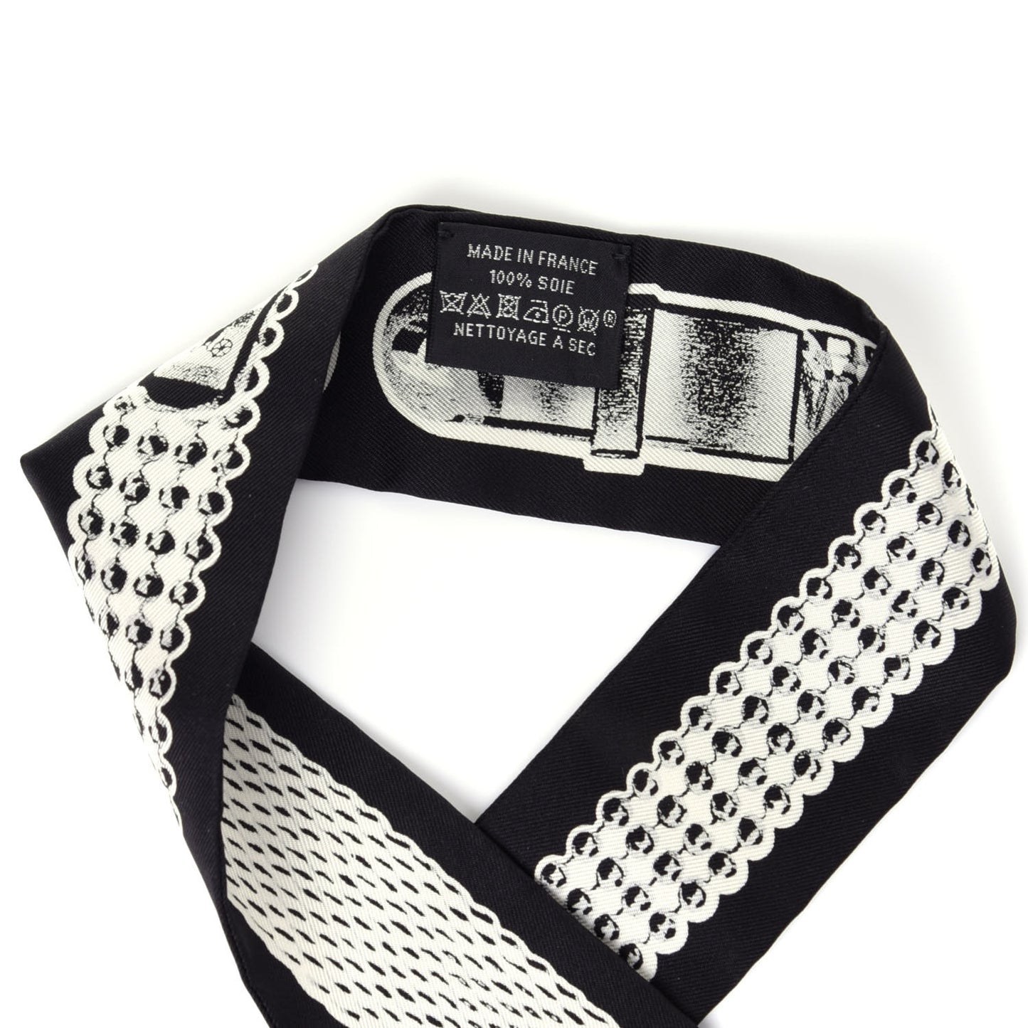 Silk Le Tresor De Medor Twilly Black White