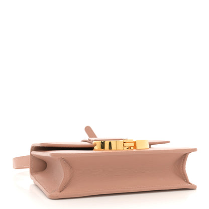Christian Dior Box Calfskin Micro 30 Montaigne Flap Bag Rose Des Vents 4 of 14