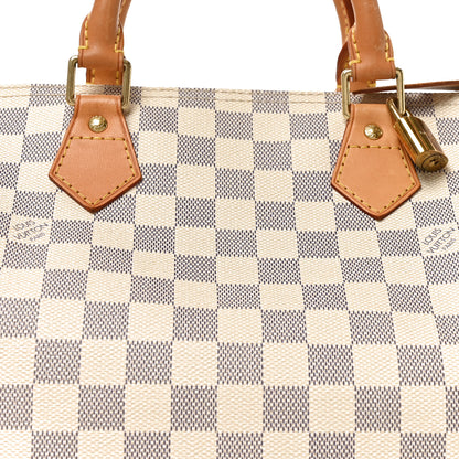 Louis Vuitton Damier Azur Speedy 30 8 of 10