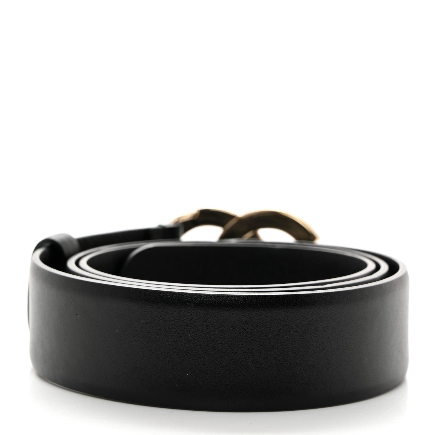 Chanel Calfskin Crystal Metal Quilted CC Belt 75 30 Black 2 of 7