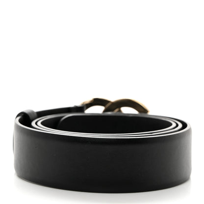 Chanel Calfskin Crystal Metal Quilted CC Belt 75 30 Black 2 of 7