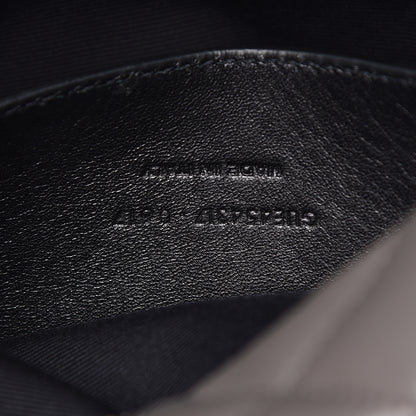 Saint Laurent Calfskin Y Quilted Monogram Small Loulou Bowling Bag Earth 7 of 10