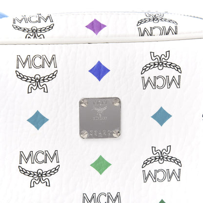 MCM Skyoptic Visetos Spectrum Diamond Camera Bag White 9 of 9