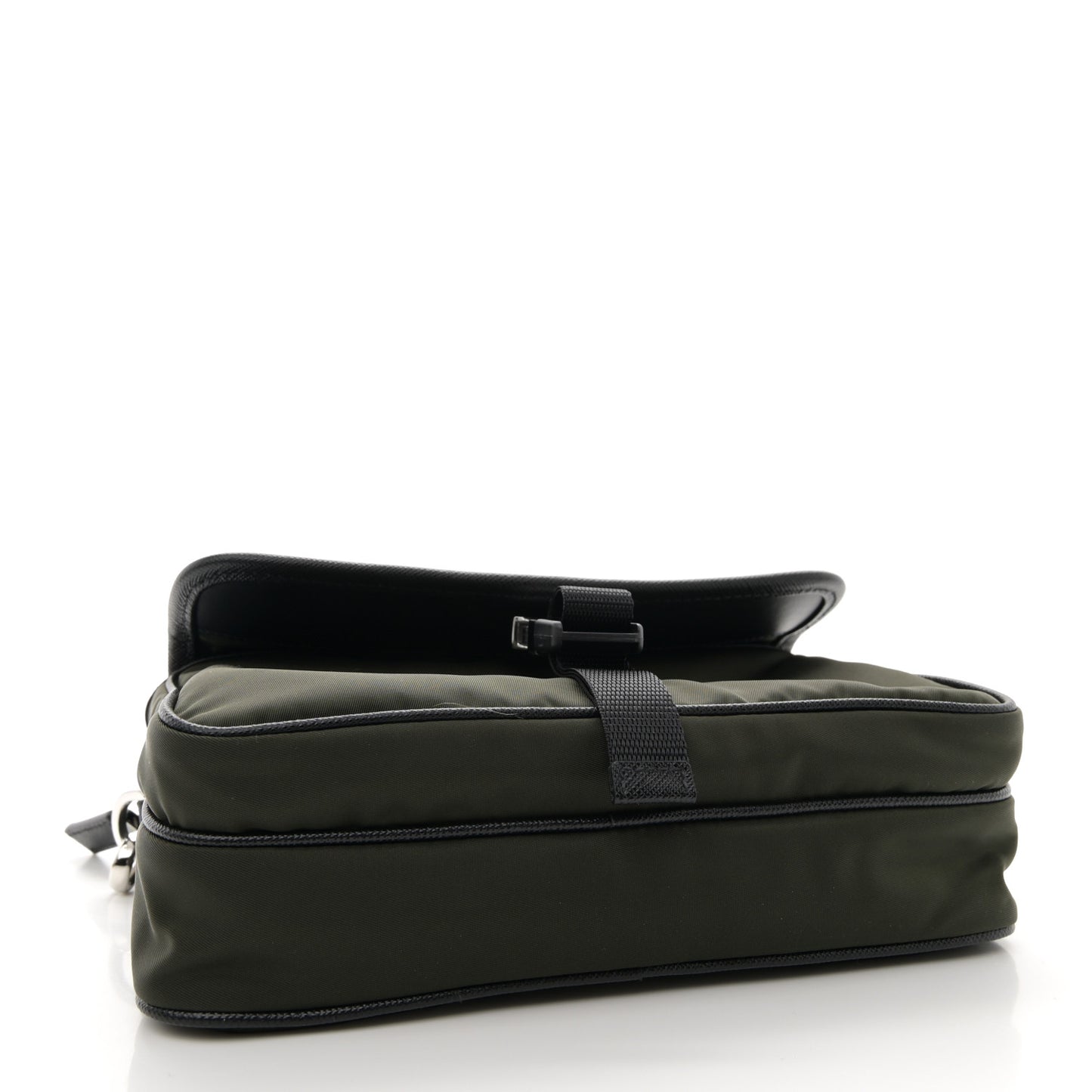 Re-Nylon Saffiano Shoulder Bag Tundra