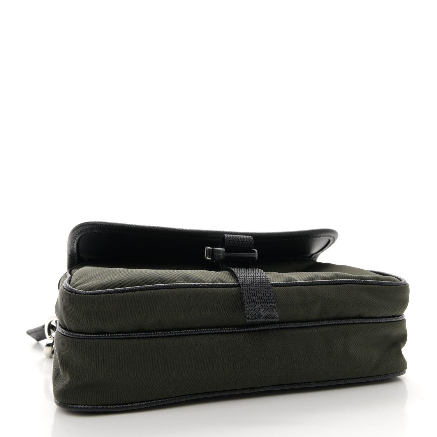 Prada Re-Nylon Saffiano Shoulder Bag Tundra 4 of 11