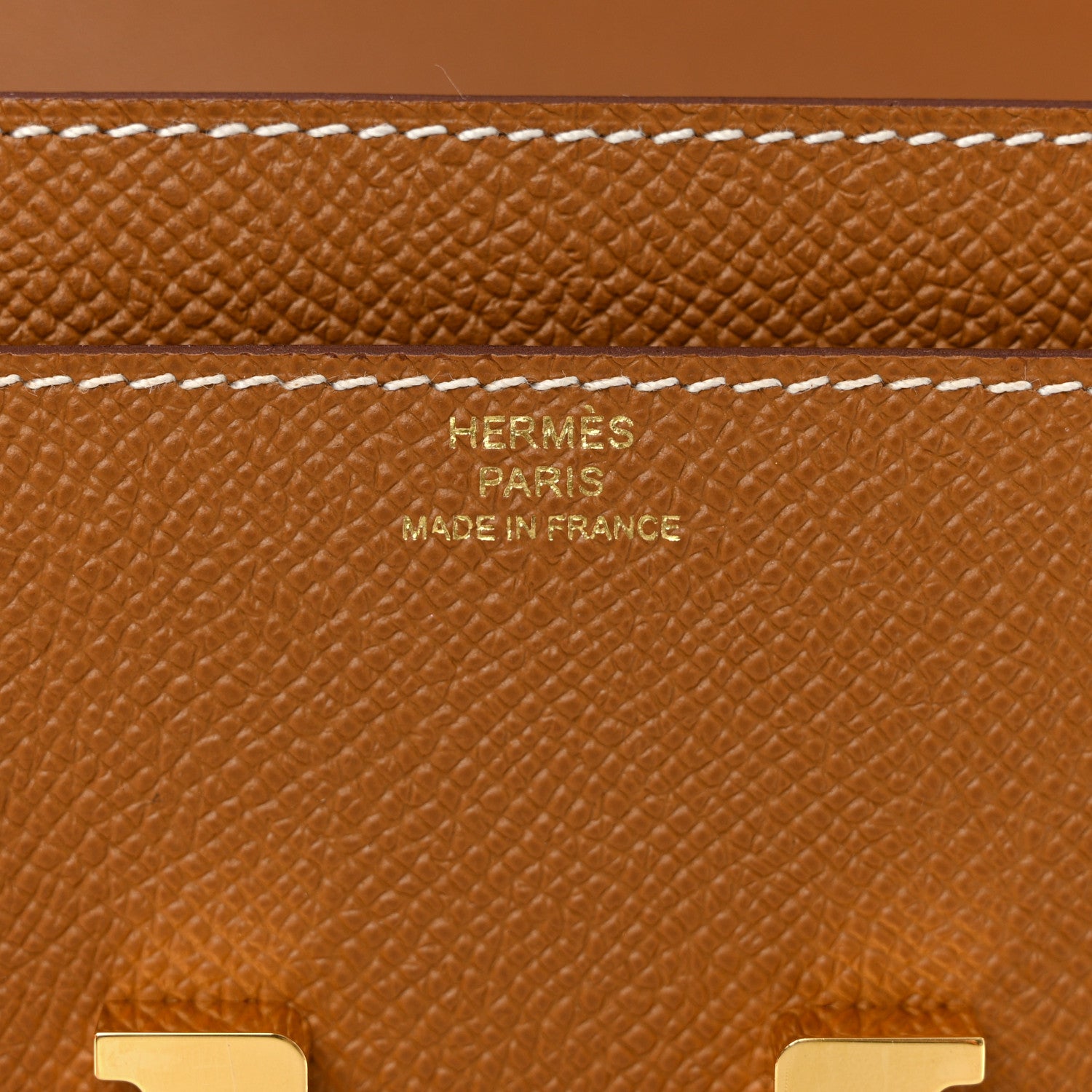 Hermes Epsom Constance Long Wallet To Go Gold 7 of 12