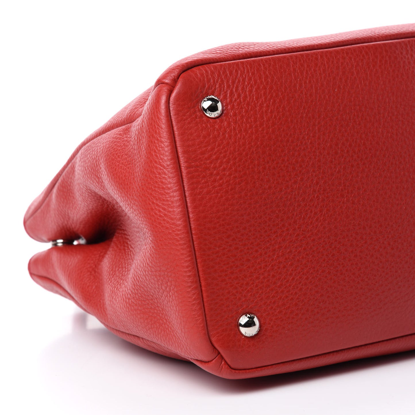Vitello Daino Tote Rosso