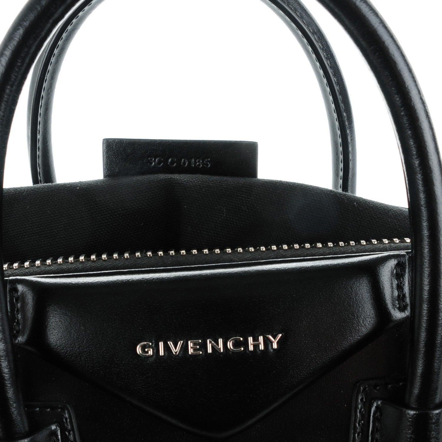 Givenchy Shiny Lord Calfskin Small Antigona Black 7 of 7