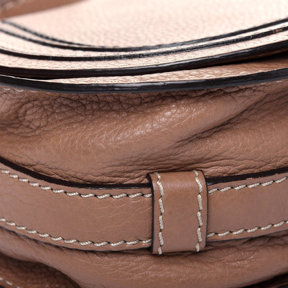 Chloe Calfskin Mini Marcie Round Crossbody Bag Nut 9 of 20