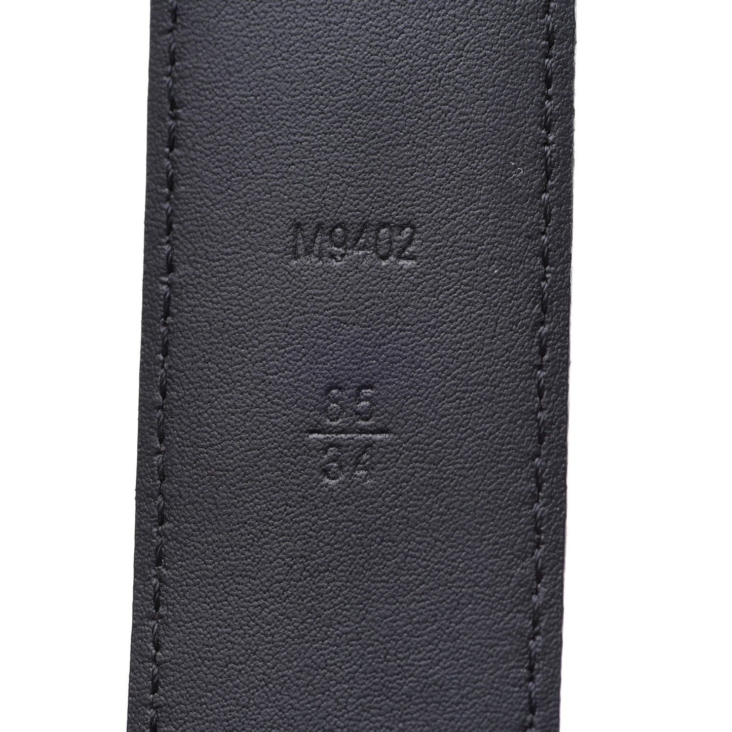 Damier Graphite Calfskin Belt 85 34 Black