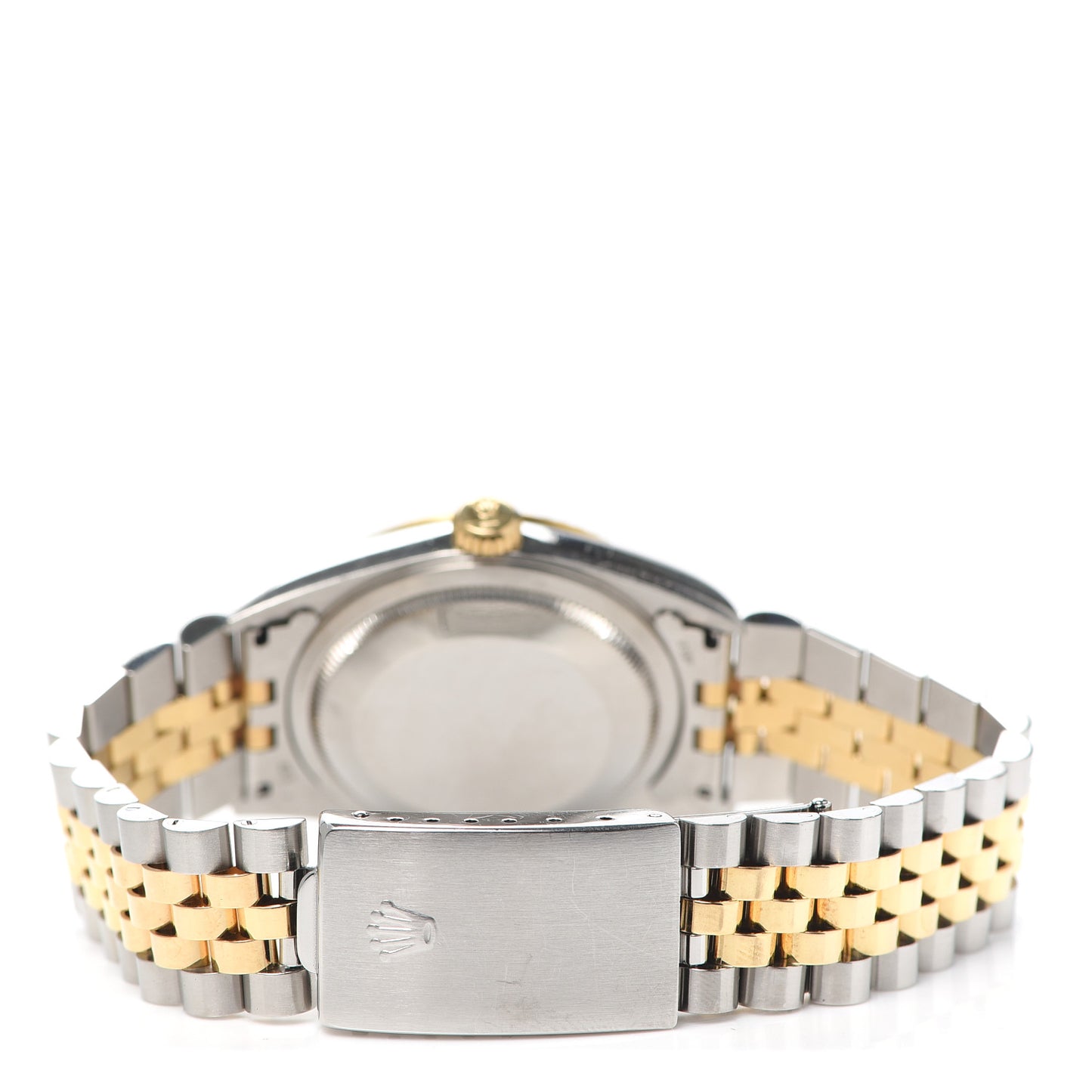 Stainless Steel 18K Yellow Gold Diamond 36mm Oyster Perpetual Datejust Watch Blue 16233