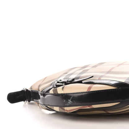 Burberry Supernova Check Large Larkin Hobo Black 7 of 14