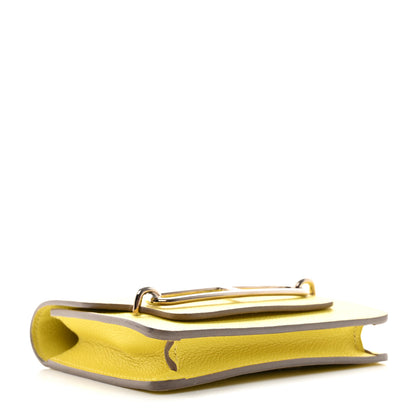 Hermes Evercolor Roulis Slim Wallet Lime 5 of 9