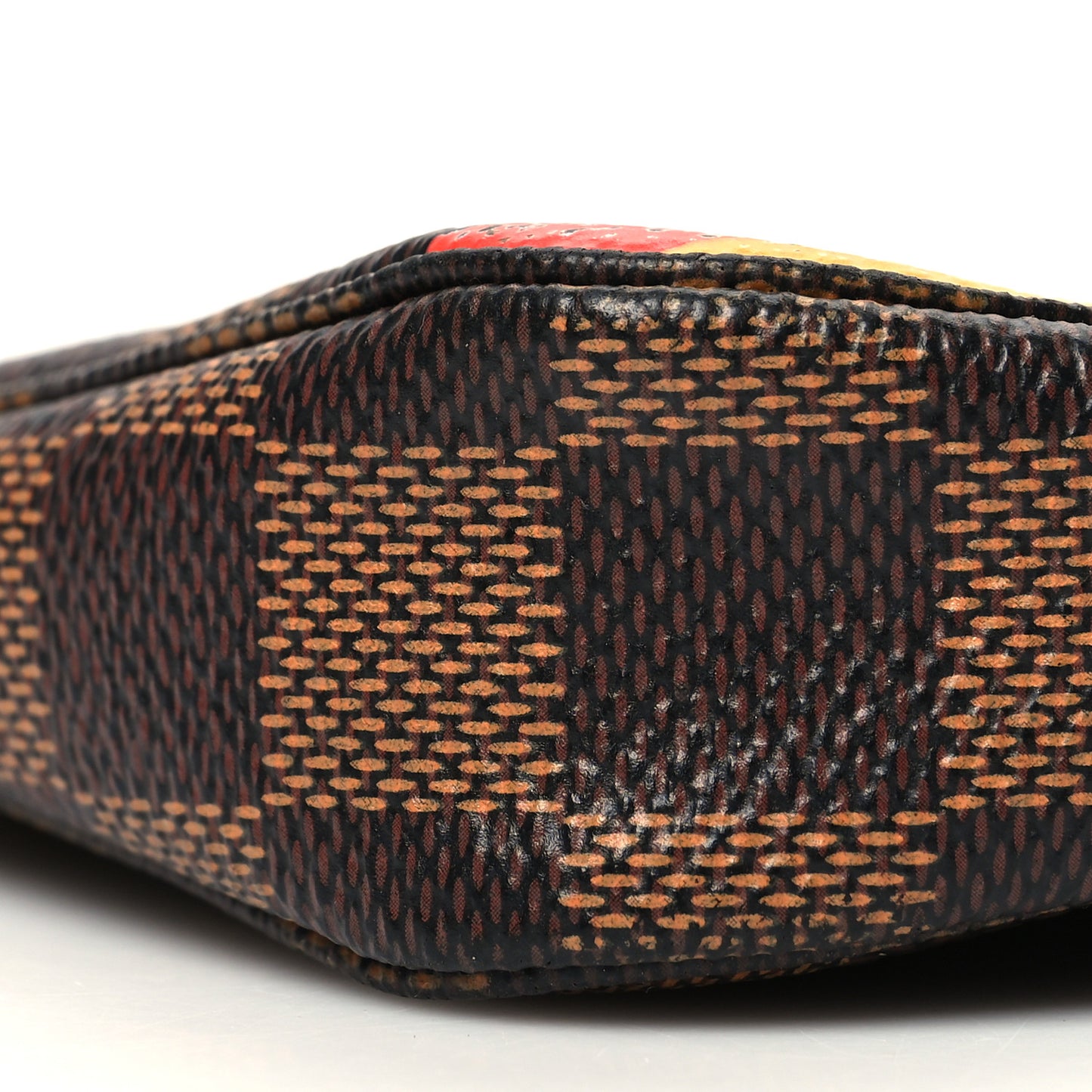 Damier Ebene 2015 Christmas Animation Mini Pochette Accessories