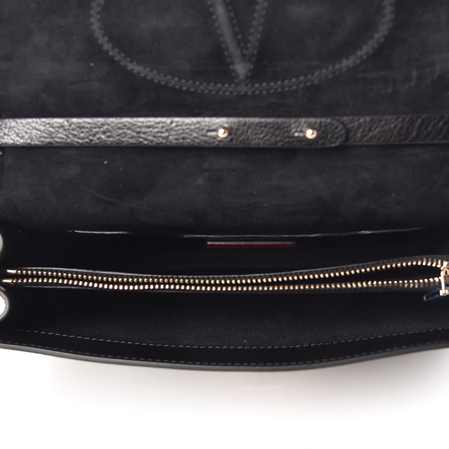 Valentino Garavani Vitello Rockstud No Limit Shoulder Bag Black 5 of 16