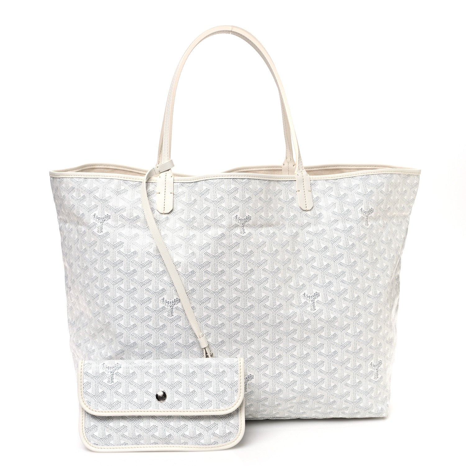 Goyard Goyardine Saint Louis GM White 3 of 11