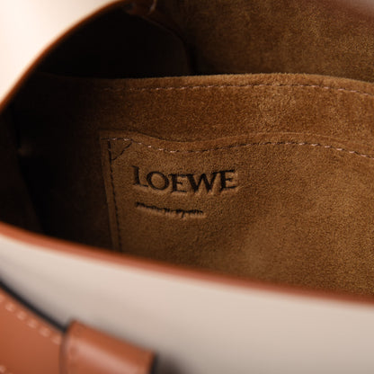 Loewe Calfskin Small Gate Crossbody Bag Ghost Light Ghost 8 of 9