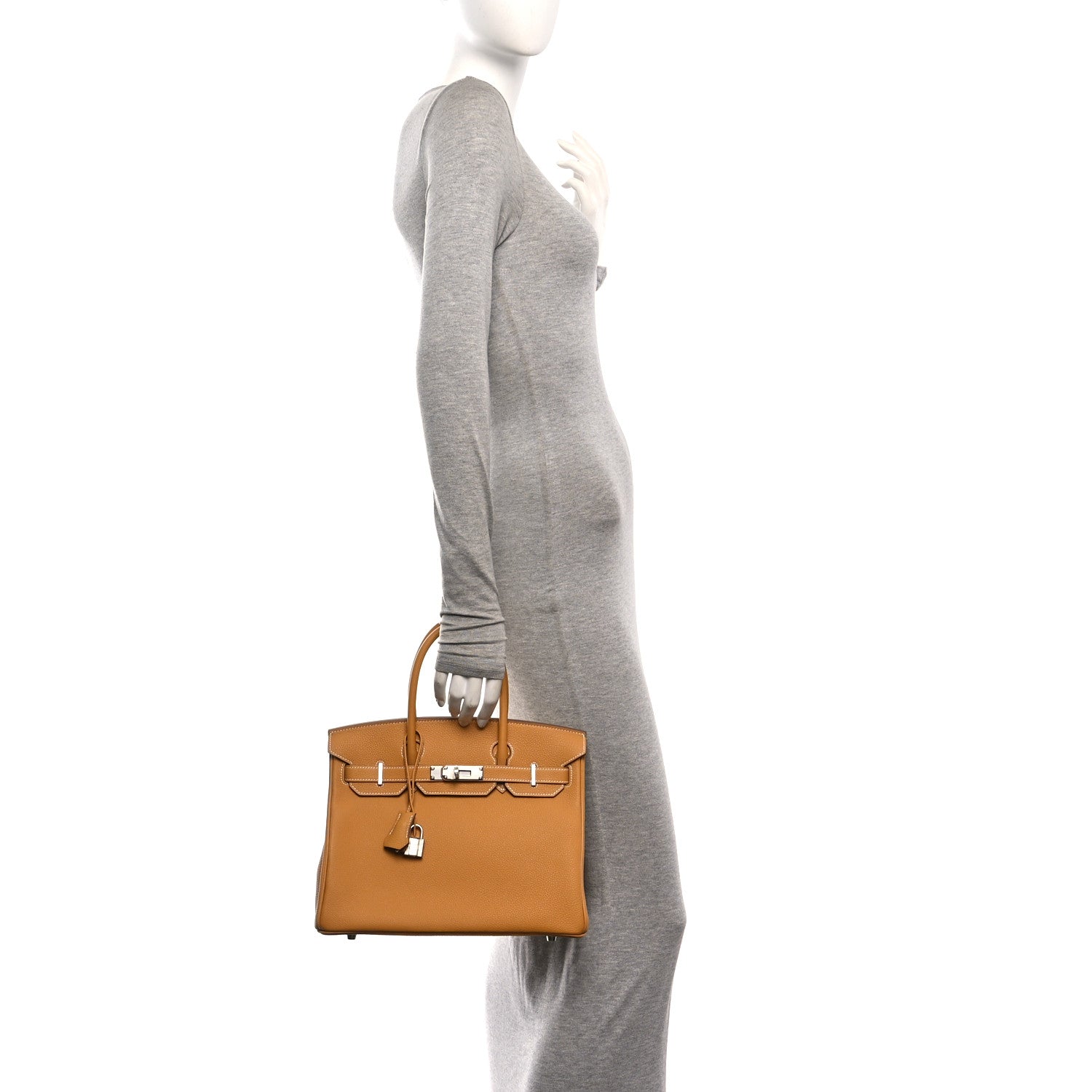Hermes Togo BIRKIN 30 Natural Sable 2 of 13