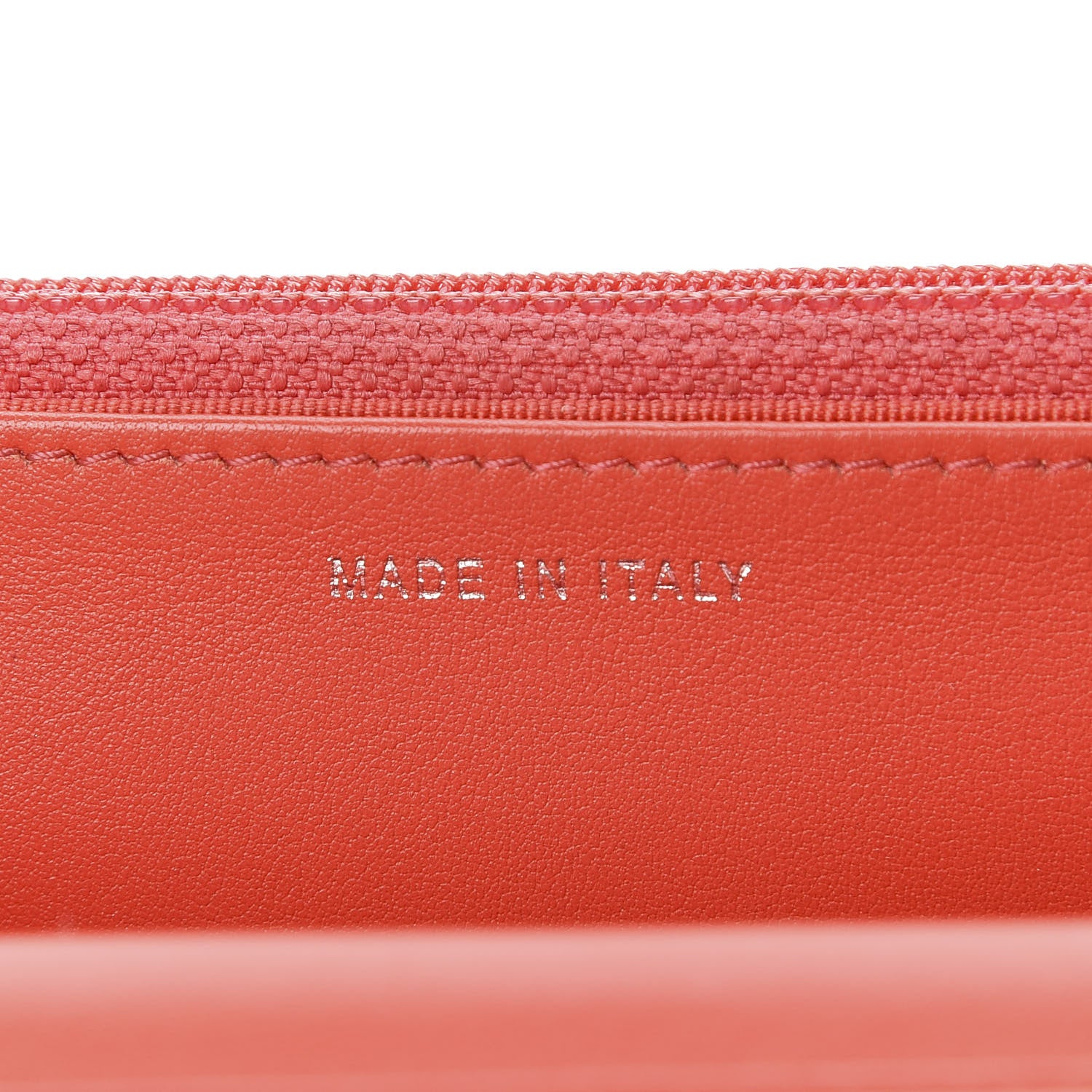 Chanel Velvet Classic Quilted Wallet On Chain WOC Coral 7 of 18