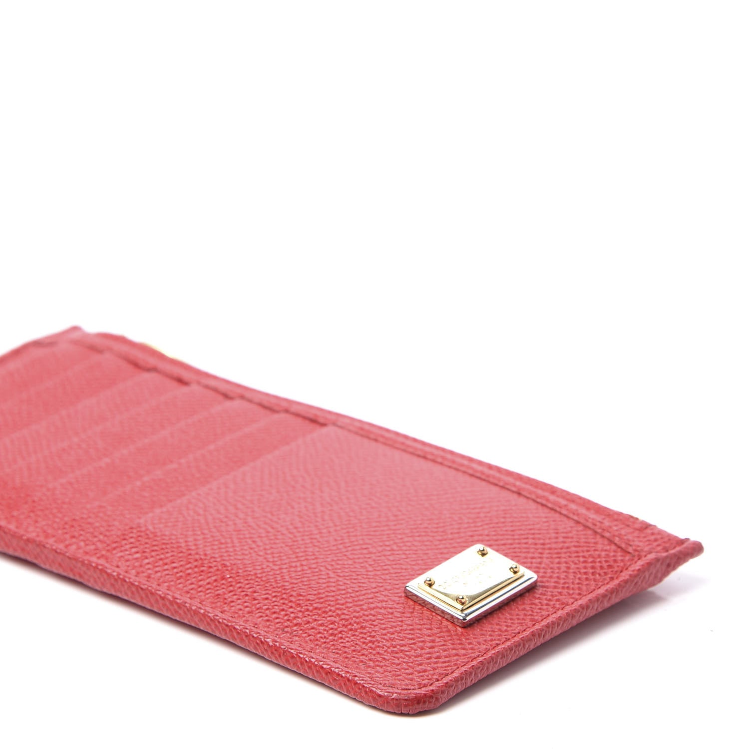 Dolce & Gabbana Dauphine Card Holder in Red 7 of 9