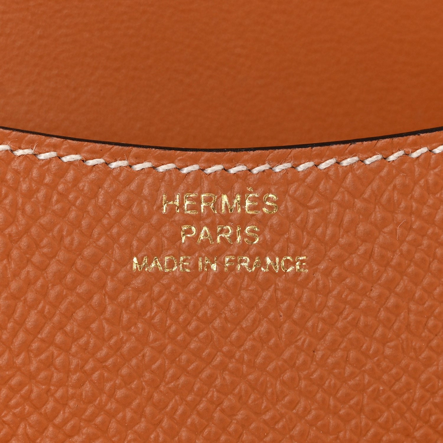 Hermes Epsom Constance Slim Wallet Gold 6 of 7