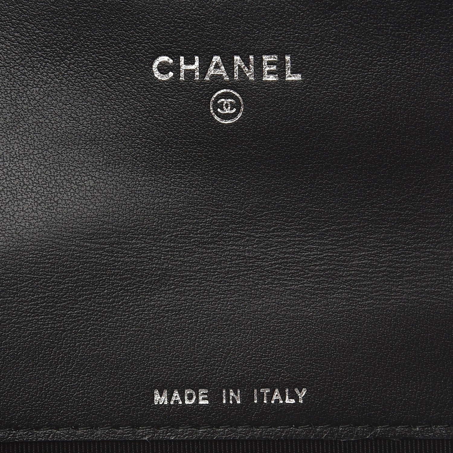 Chanel Aged Calfskin Chevron Reissue Card Holder Wallet So Black 6 of 8