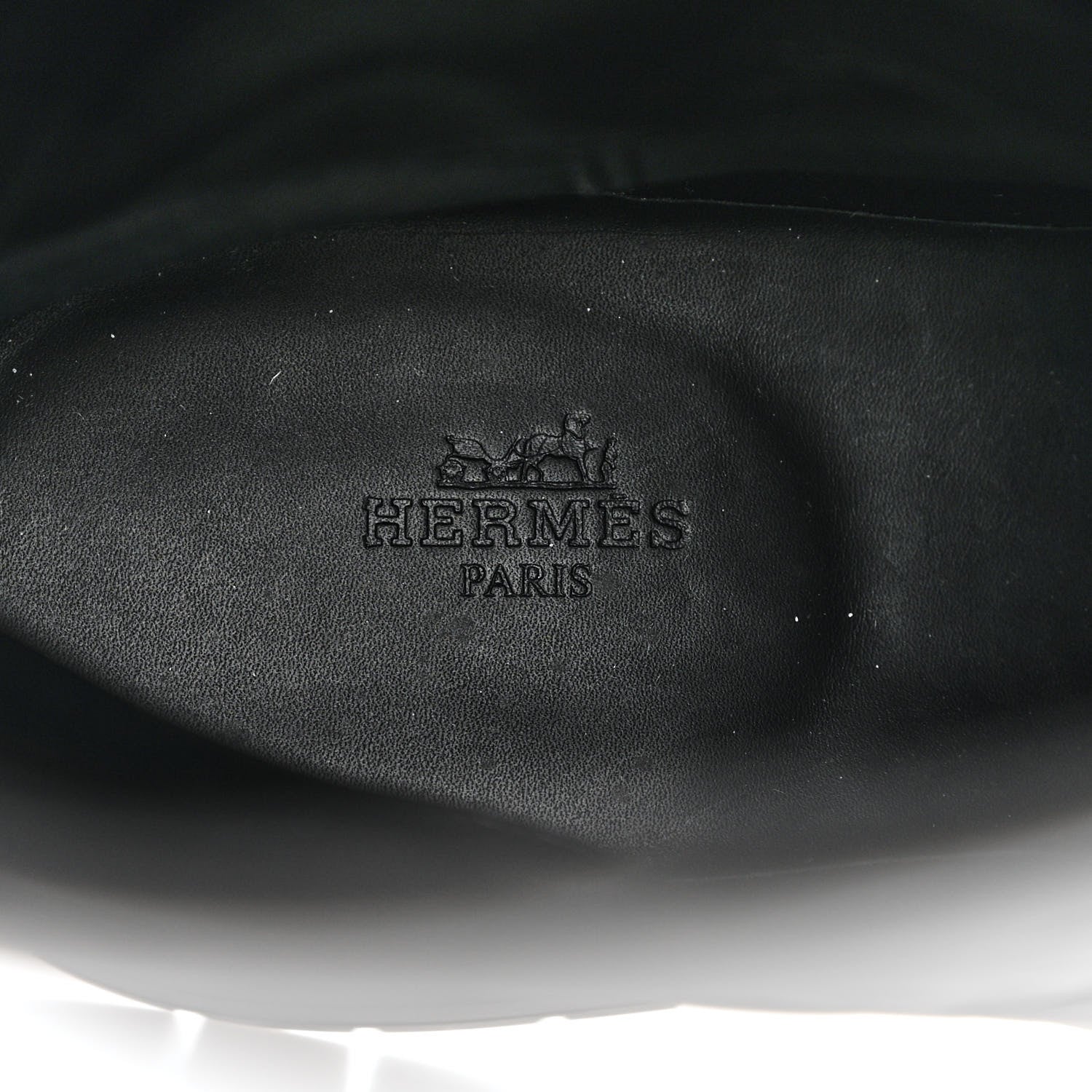 Hermes Suede Goatskin Quilted Fuji Boots 40 Black 7 of 10