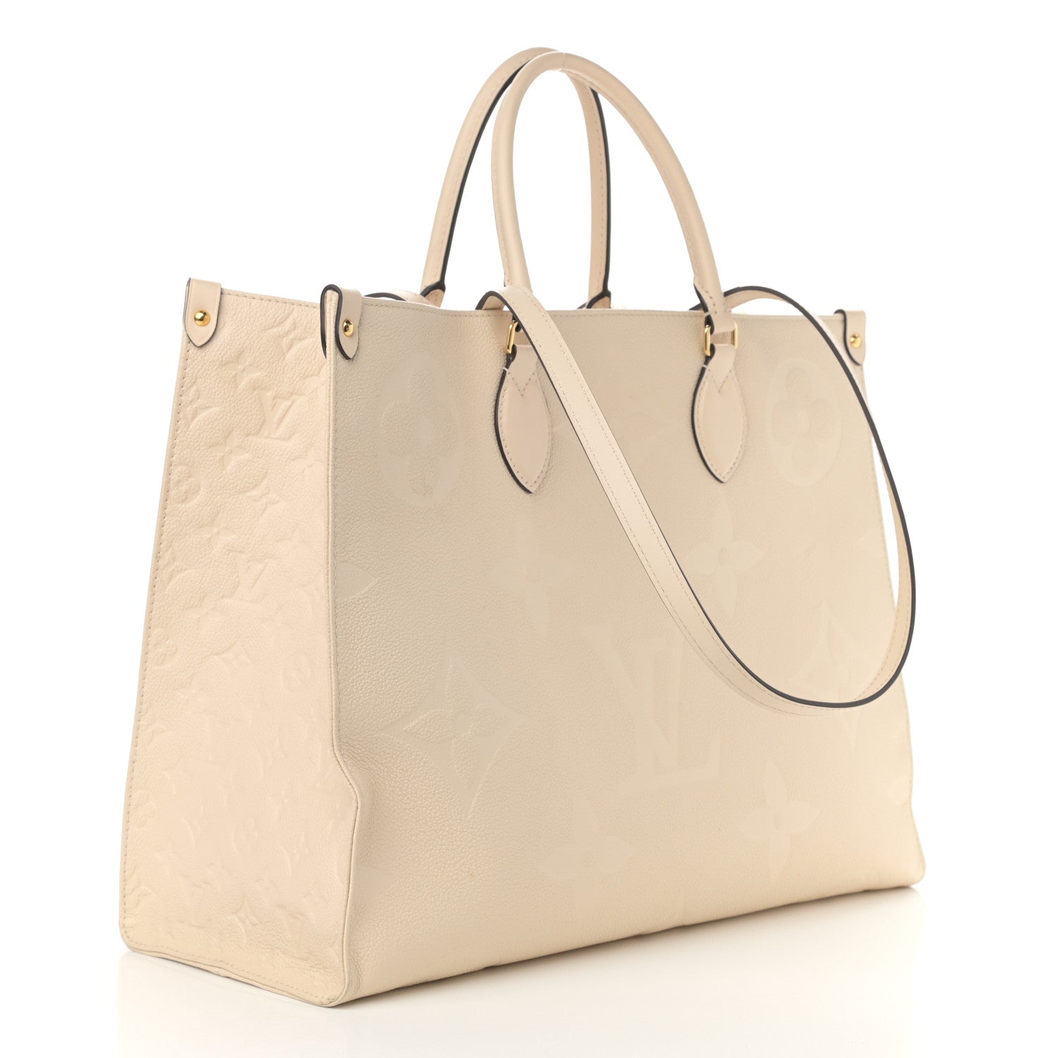 Louis Vuitton Empreinte Monogram Giant Onthego GM Creme 3 of 12