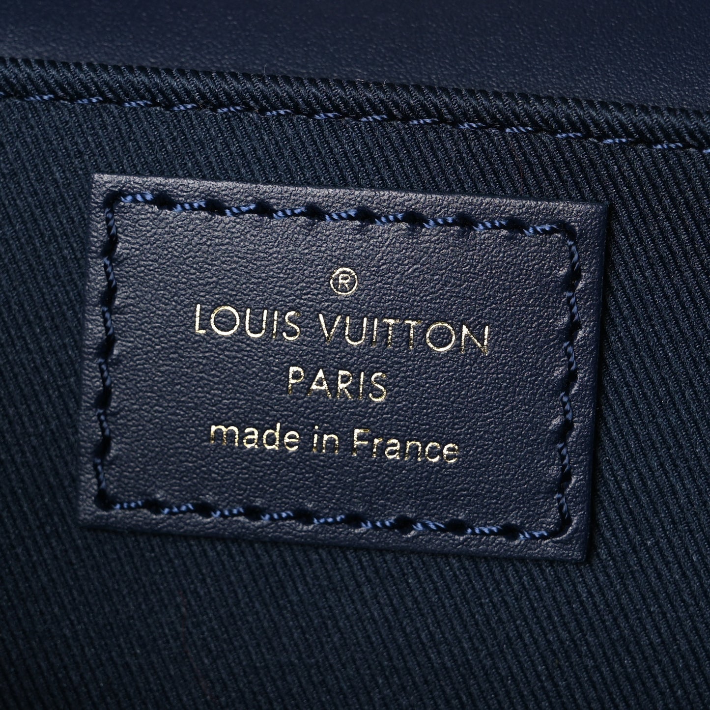 Monoglam Pochette Metis East West Blue