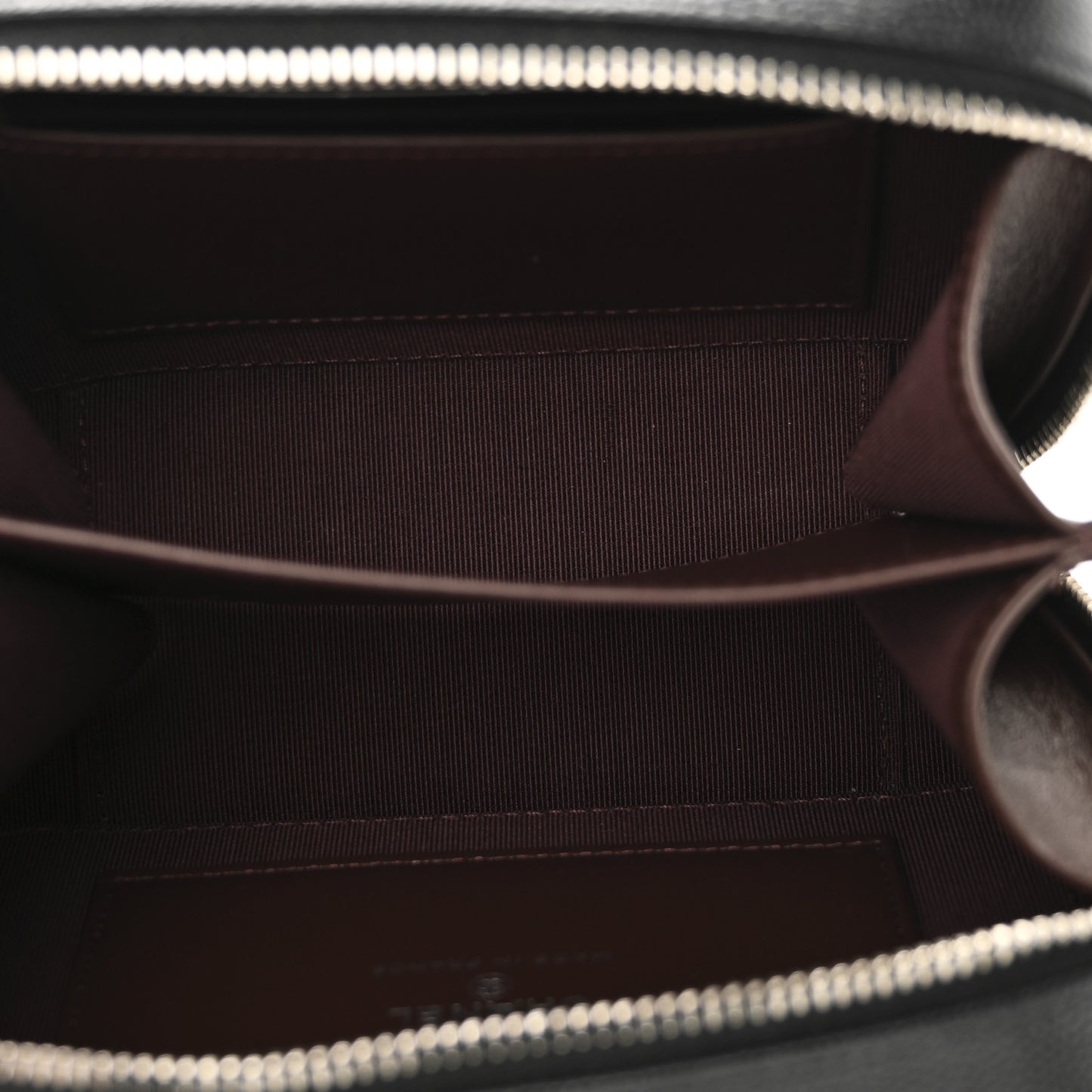 Caviar Quilted Camera Bag Black
