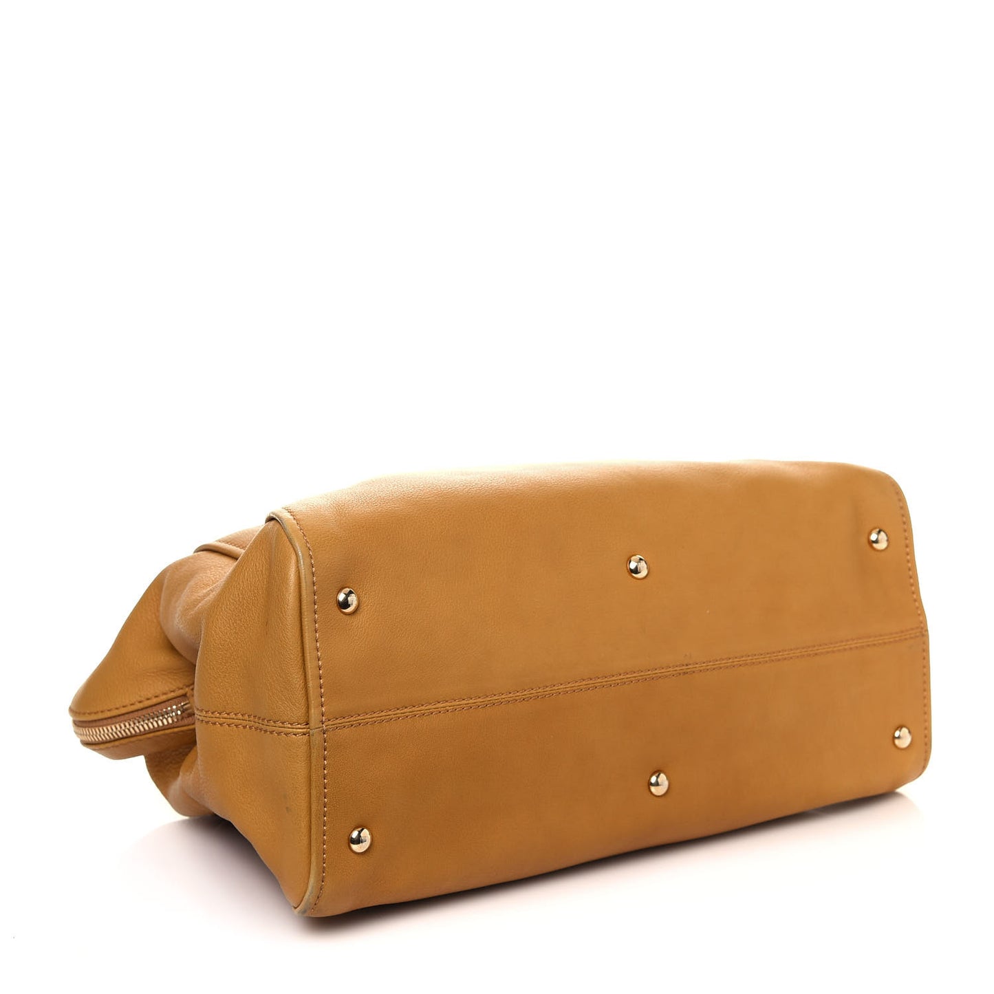 Vitello Dolce Marmol Large Chameleon Tote Yellow