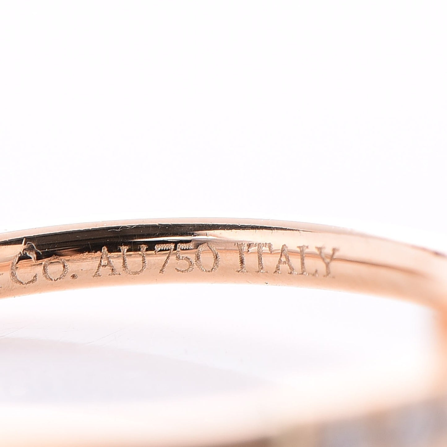 18K Yellow Gold Diamond T Wire Ring 50 5.5