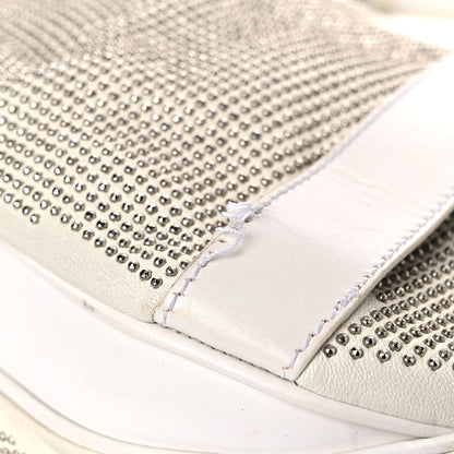 Burberry Calfskin Studded Hobo White 17 of 34