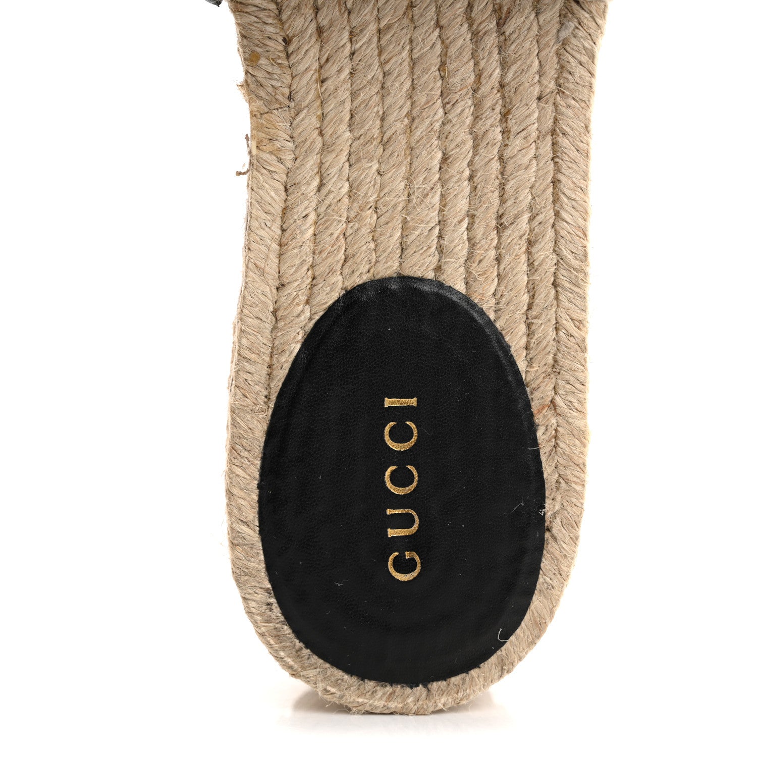 Gucci Nappa Matelasse GG Marmont Platform Espadrille Slide Sandals 39 Black 7 of 9