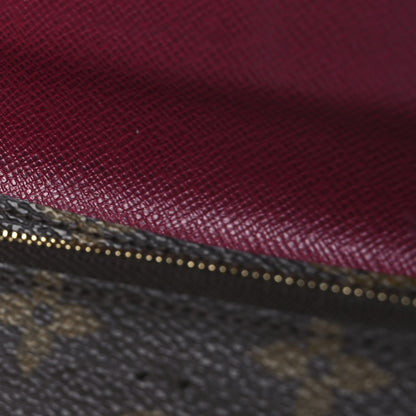 Louis Vuitton Monogram Emilie Wallet Fuchsia 7 of 11