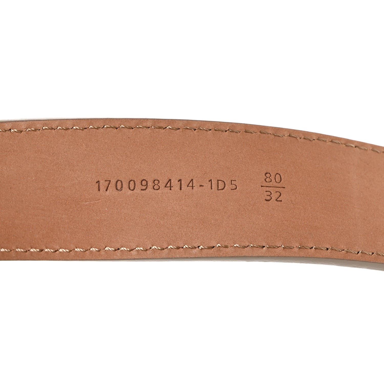 Fendi Vitello Dolce Belt 80 32 Tortora 6 of 7