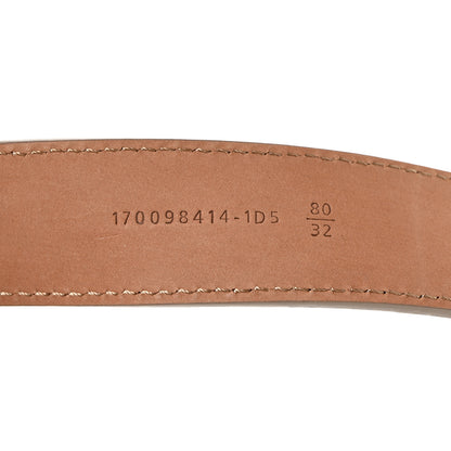 Fendi Vitello Dolce Belt 80 32 Tortora 6 of 7