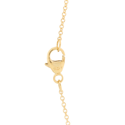 David Yurman 18K Yellow Gold Diamond Citrine 7mm Petite Chatelaine Pendant Necklace 5 of 5