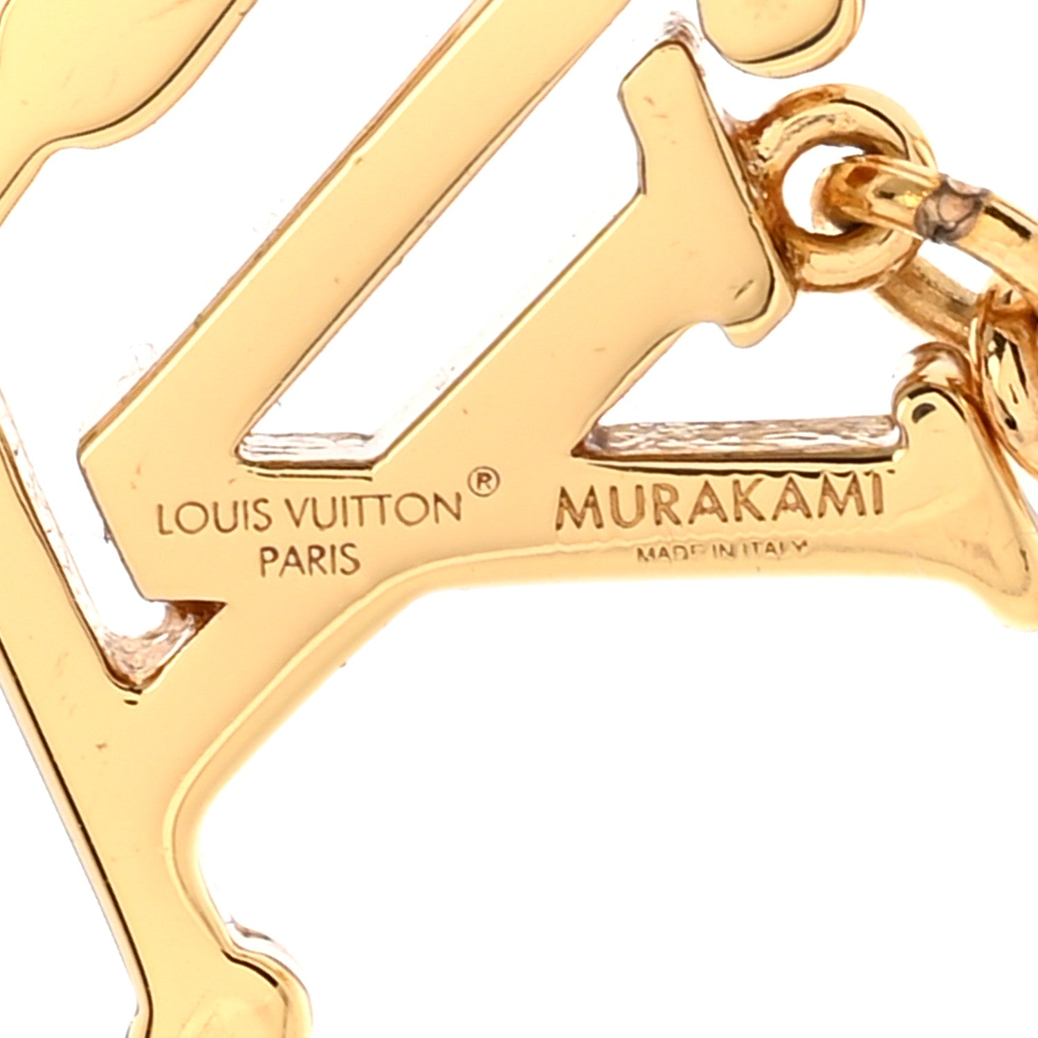 Louis Vuitton LV X TM Superflat Earrings Gold Multicolor 5 of 6
