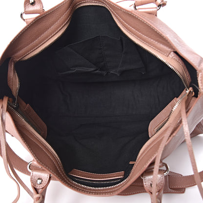 Balenciaga Pearlescent Goatskin Classic Palladium Hardware City Rose Rose Light 6 of 11