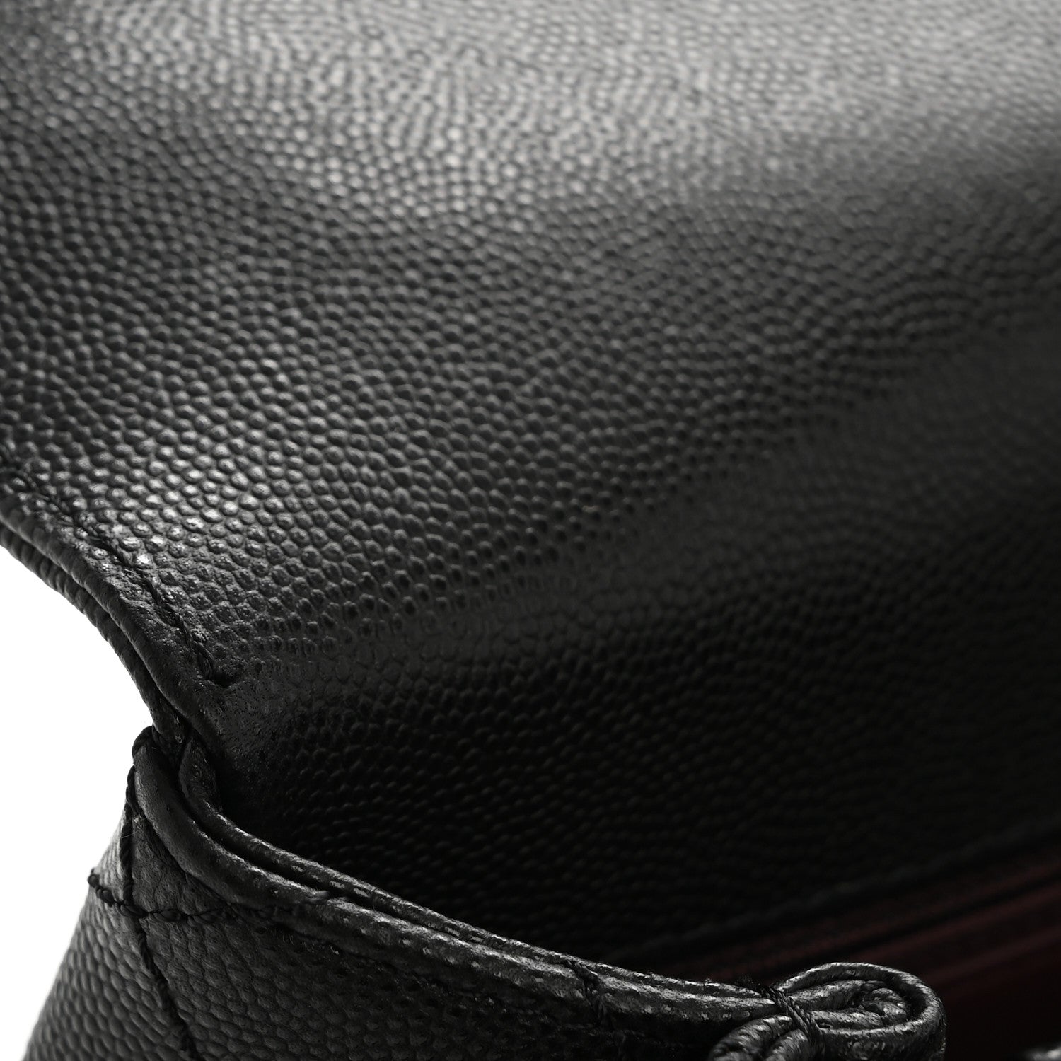 Chanel Caviar Quilted Small Coco Chain Handle Flap Black 12 of 13