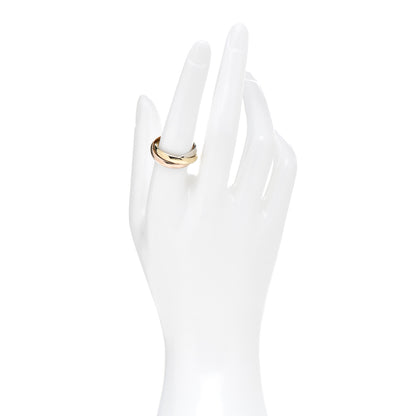 Cartier 18K Pink Yellow White Gold Classic Les Must De Cartier Trinity Ring 56 7.5 2 of 4
