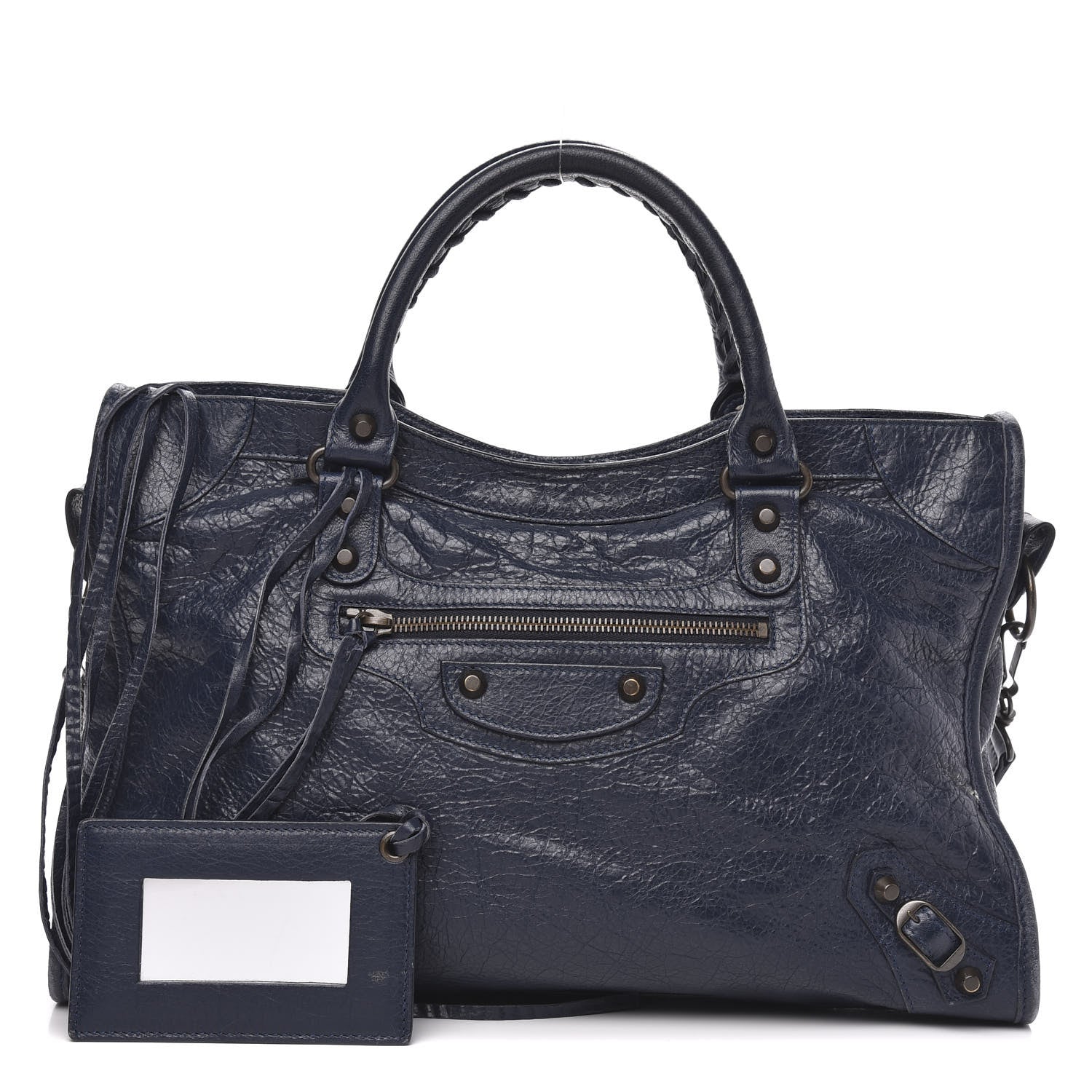 Balenciaga Agneau Classic Hardware City Bleu Obscur 1 of 12