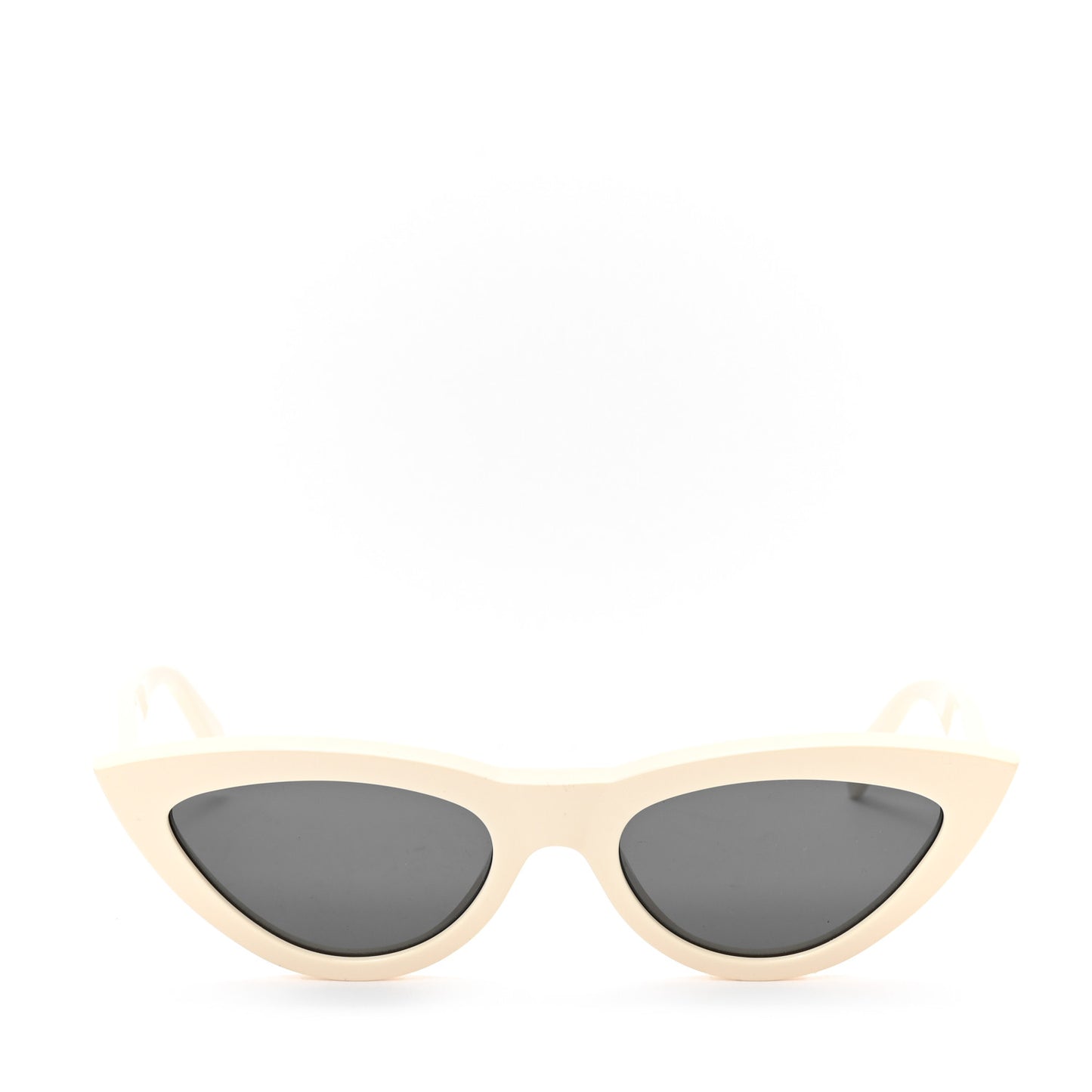 Acetate Cat Eye Sunglasses Ivory