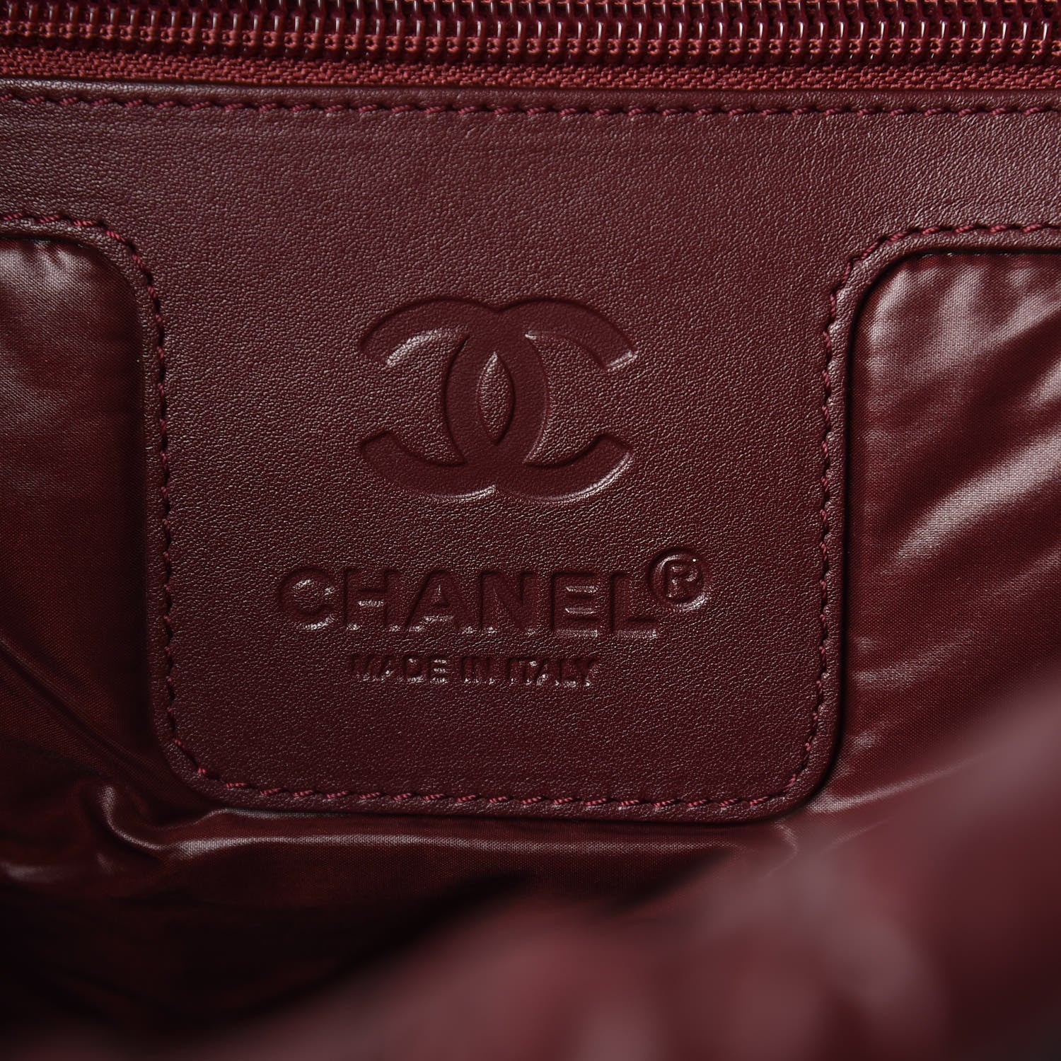 Chanel Nylon Quilted Coco Cocoon Backpack Black 6 of 10